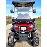 48V Electric Golf Cart 4 Seater Lifted Renegade Edition Utility Golf UTV Compare To Coleman Kandi 4p - Silver