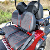 48V Electric Golf Cart 4 Seater Lifted Renegade Edition Utility Golf UTV Compare To Coleman Kandi 4p - Red