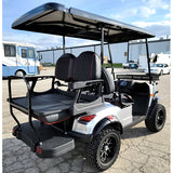 48V Electric Golf Cart 4 Seater Lifted Renegade Edition Utility Golf UTV Compare To Coleman Kandi 4p - Red
