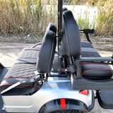 48V Electric Golf Cart 4 Seater Lifted Renegade Edition Utility Golf UTV Compare To Coleman Kandi 4p - Red