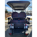 48V Electric Golf Cart 4 Seater Lifted Renegade Edition Utility Golf UTV Compare To Coleman Kandi 4p - Red