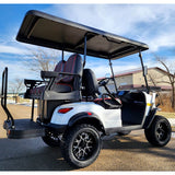 48V Electric Golf Cart 4 Seater Lifted Renegade Edition Utility Golf UTV Compare To Coleman Kandi 4p - Silver