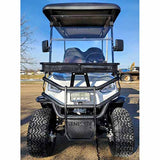 48V Electric Golf Cart 4 Seater Lifted Renegade Edition Utility Golf UTV Compare To Coleman Kandi 4p - White