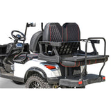 48V Electric Golf Cart 4 Seater Lifted Renegade Edition Utility Golf UTV Compare To Coleman Kandi 4p - Blue