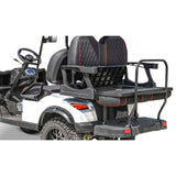 48V Electric Golf Cart 4 Seater Lifted Renegade Edition Utility Golf UTV Compare To Coleman Kandi 4p - Silver