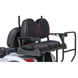 48V Electric Golf Cart 4 Seater Lifted Renegade Edition Utility Golf UTV Compare To Coleman Kandi 4p - Red