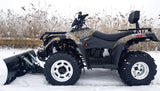 MSA 300cc 4x4 ATV With Snow Plow UTV - Utility Style Vehicle Four Wheel Drive - Tree Camo