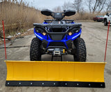 MSA 400 ATV 400cc With Snow Plow 4 x 4 Hi/Low Gears - MSA 400 WITH PLOW - BLUE