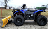 MSA 400 ATV 400cc With Snow Plow 4 x 4 Hi/Low Gears - MSA 400 WITH PLOW - BLUE