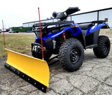 MSA 400 ATV 400cc With Snow Plow 4 x 4 Hi/Low Gears - MSA 400 WITH PLOW - BLUE