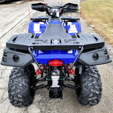 MSA 400 ATV 400cc With Snow Plow 4 x 4 Hi/Low Gears - MSA 400 WITH PLOW - BLUE