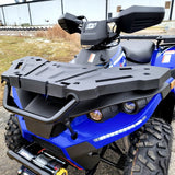 MSA 400 ATV 400cc With Snow Plow 4 x 4 Hi/Low Gears - MSA 400 WITH PLOW - BLUE