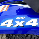 MSA 400 ATV 400cc With Snow Plow 4 x 4 Hi/Low Gears - MSA 400 WITH PLOW - BLUE
