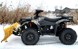 MSA 400 ATV 400cc With Snow Plow 4 x 4 Hi/Low Gears - MSA 400 WITH PLOW - GREY