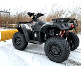 MSA 400 ATV 400cc With Snow Plow 4 x 4 Hi/Low Gears - MSA 400 WITH PLOW - GREY