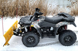 MSA 400 ATV 400cc With Snow Plow 4 x 4 Hi/Low Gears - MSA 400 WITH PLOW - GREY