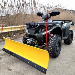 MSA 400 ATV 400cc With Snow Plow 4 x 4 Hi/Low Gears - MSA 400 WITH PLOW - DARK GREEN