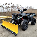 MSA 400 ATV 400cc With Snow Plow 4 x 4 Hi/Low Gears - MSA 400 WITH PLOW - DARK GREEN
