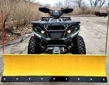 MSA 400 ATV 400cc With Snow Plow 4 x 4 Hi/Low Gears - MSA 400 WITH PLOW - DARK GREEN