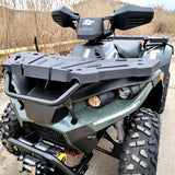 MSA 400 ATV 400cc With Snow Plow 4 x 4 Hi/Low Gears - MSA 400 WITH PLOW - DARK GREEN