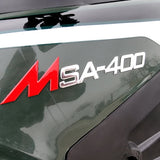 MSA 400 ATV 400cc With Snow Plow 4 x 4 Hi/Low Gears - MSA 400 WITH PLOW - DARK GREEN
