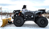 MSA 400 ATV 400cc With Snow Plow 4 x 4 Hi/Low Gears - MSA 400 WITH PLOW - GREY
