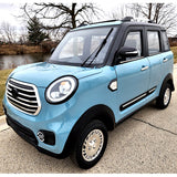 Electric 4 Door Mini Bug 60v Electric Golf Cart LSV With Rear Hatch