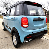 Electric 4 Door Mini Bug 60v Electric Golf Cart LSV With Rear Hatch