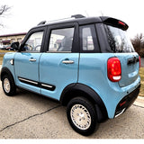Electric 4 Door Mini Bug 60v Electric Golf Cart LSV With Rear Hatch