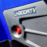 MSA 300cc 4x4 ATV With Snow Plow UTV - Utility Vehicle Four Wheel Drive - Blue