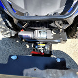 MSA 300cc 4x4 ATV With Snow Plow UTV - Utility Vehicle Four Wheel Drive - Blue