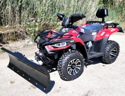 MSA 300cc 4x4 ATV With Snow Plow UTV - Utility Vehicle Four Wheel Drive - Red