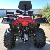 MSA 300cc 4x4 ATV With Snow Plow UTV - Utility Vehicle Four Wheel Drive - Red