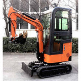 Tuff-Lift Mini Excavator Digger - EPA Certified - Briggs & Stratton Engine - NM-E10 WITH CABIN