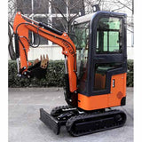 Tuff-Lift Mini Excavator Digger - EPA Certified - Briggs & Stratton Engine - NM-E10 WITH CABIN