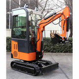 Tuff-Lift Mini Excavator Digger - EPA Certified - Briggs & Stratton Engine - NM-E10 WITH CABIN