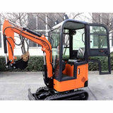 Tuff-Lift Mini Excavator Digger - EPA Certified - Briggs & Stratton Engine - NM-E10 WITH CABIN