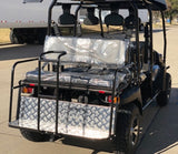 6 Seater Gas Golf Cart GVX Limo EFI Utility Vehicle Six Passenger UTV 2WD/4WD - CAZADOR LIMO 400cc - BLACK
