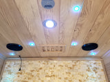 2-3 Person FAR Infrared Sauna Canadian Hemlock - Romantic 2 Person - NEW - OPEN BOX