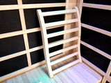2-3 Person FAR Infrared Sauna Canadian Hemlock - Romantic 2 Person - NEW - OPEN BOX