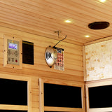 2-3 Person FAR Infrared Sauna Canadian Hemlock - Romantic 2 Person - NEW - OPEN BOX