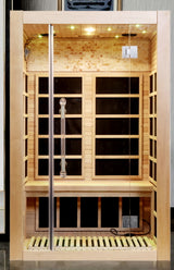 2-3 Person FAR Infrared Sauna Canadian Hemlock - Romantic 2 Person - NEW - OPEN BOX