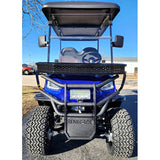 48V Electric Golf Cart 4 Seater Lifted Renegade Edition Utility Golf UTV Compare To Coleman Kandi 4p - Blue
