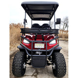 48V Electric Golf Cart 4 Seater Lifted Renegade Edition Utility Golf UTV Compare To Coleman Kandi 4p - Red