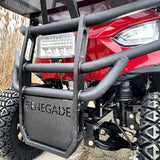 48V Electric Golf Cart 4 Seater Lifted Renegade Edition Utility Golf UTV Compare To Coleman Kandi 4p - Red