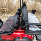 48V Electric Golf Cart 4 Seater Lifted Renegade Edition Utility Golf UTV Compare To Coleman Kandi 4p - Red