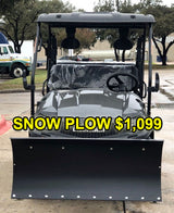 Brand New Gas Golf Cart UTV Hybrid Linhai Big Hammer 200 GVX Side by Side UTV With Custom Rims/Tires - Gray