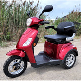 48 Volt Adult Mobility Trike Scooter Mobile Edition by Safer123 - 36 - RED