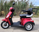 48 Volt Adult Mobility Trike Scooter Mobile Edition by Safer123 - 36 - RED