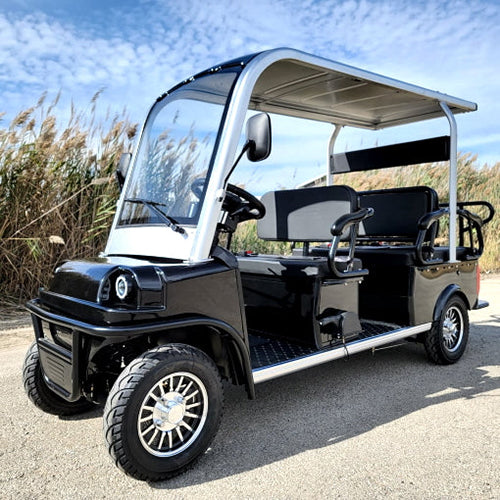 Electric Golf Cart Limo LSV Low Speed Vehicle Six Passenger - 60v